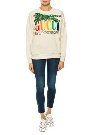 Logo sweatshirt, zdjęcie 2 Logo sweatshirt od Gucci